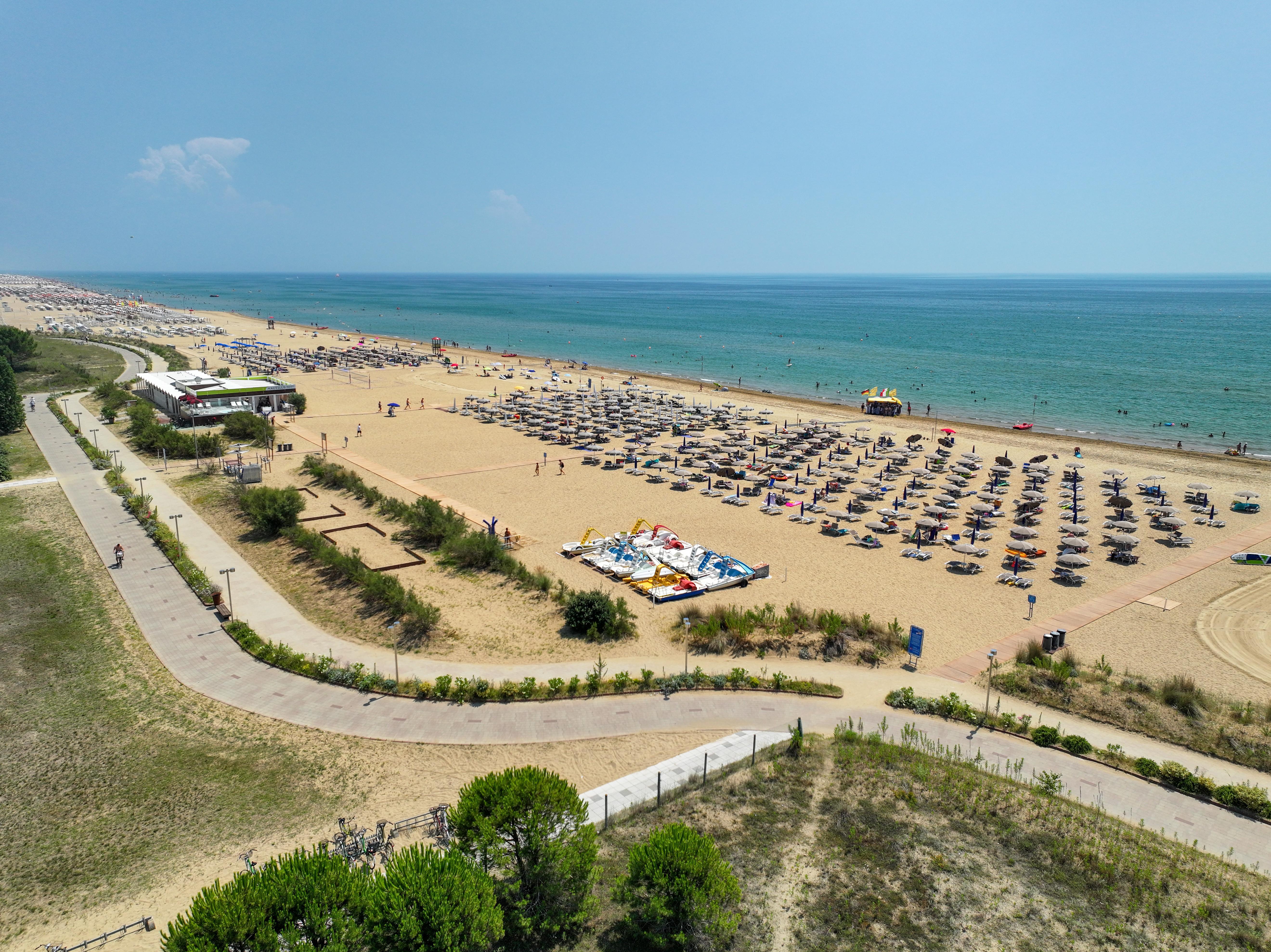Il Tridente Hotel Bibione Eksteriør billede